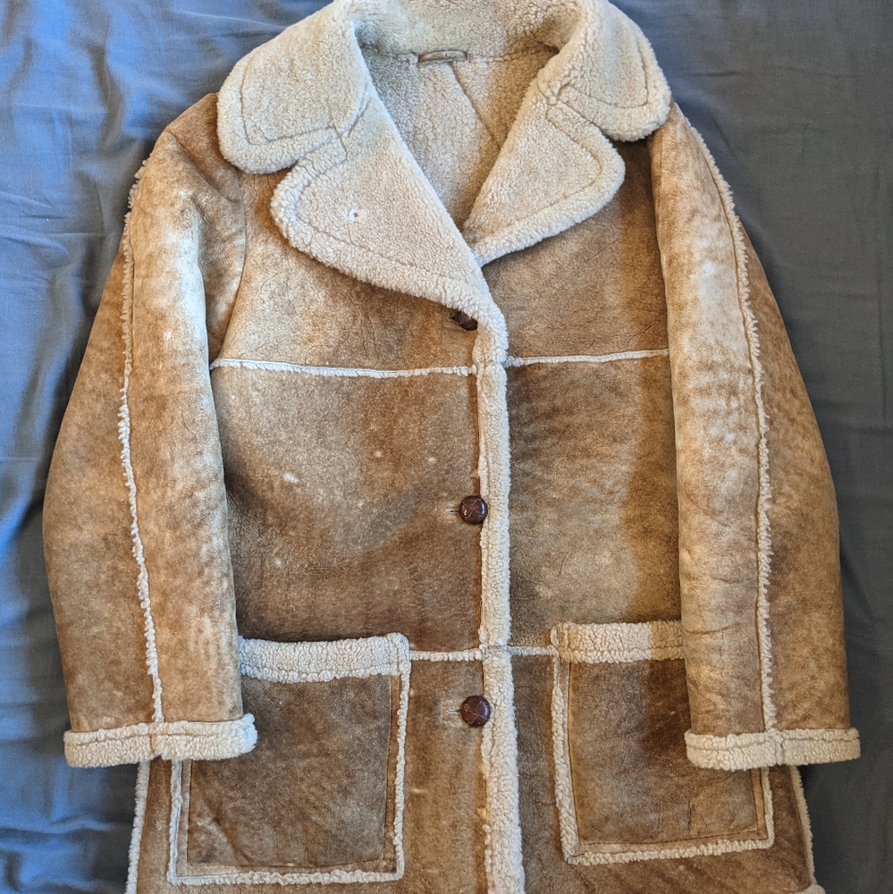Vintage Sheepskin Coat